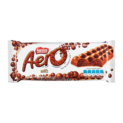 Nestle Aero Milk Chocolate  85g