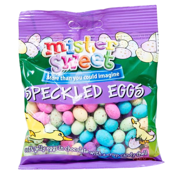 Mister Sweet Speckled Eggs 4 pack 125g