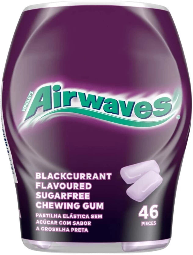 Airwaves Chewing Gum | Blackcurrant Blackcurrant Chewing Gum  (80 g)