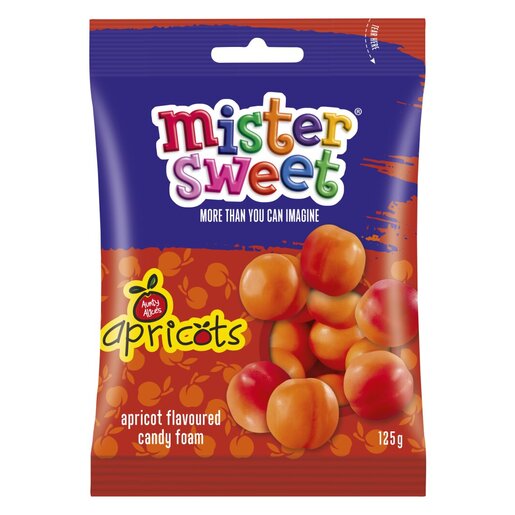 Mister Sweet Apricot Sweets 125g