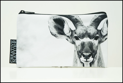 South African Greater Kudu Studio Pouch