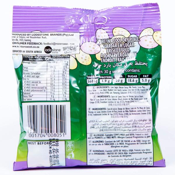 Mister Sweet Speckled Eggs 4 pack 125g