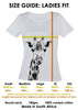 T-Shirt Black and White Centre Elephant