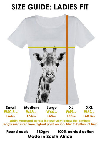 Greater African Kudu Unisex and Ladies T-Shirt