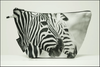 Triangle Toiletry Bag Black and White Collection