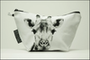 Triangle Toiletry Bag Black and White Collection