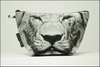 Triangle Toiletry Bag Black and White Collection