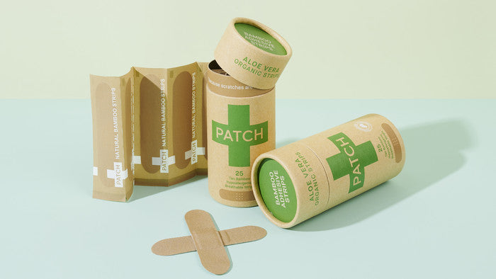 Organic Biodegradable Aloe Vera Adhesive Bandages