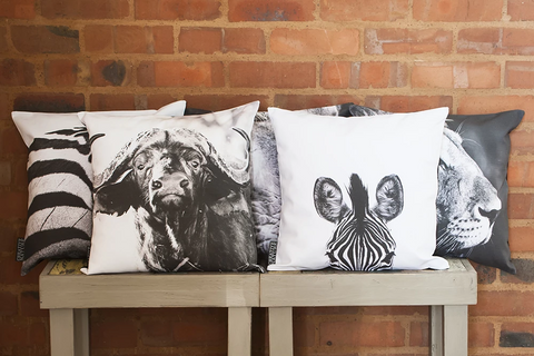 Cushion Cover SC BW 01 Zebra