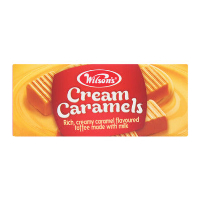 WILSON'S Cream Caramel Toffees (45 x 64g)