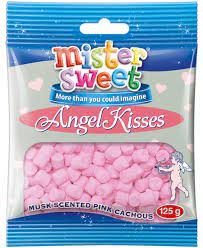 Mister Sweet Angel Kisses - Musk Scented Pink Cachous 125g