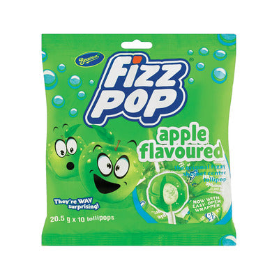Beacon Apple Flavoured Fizz Pop 10s