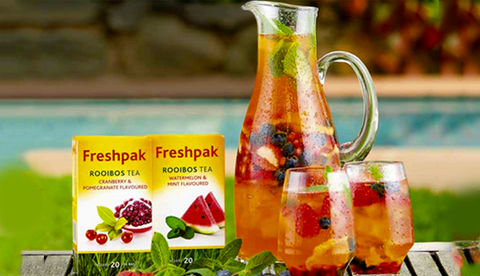 Freshpak Rooibos Cranberry and Pomegranate Tea 50g