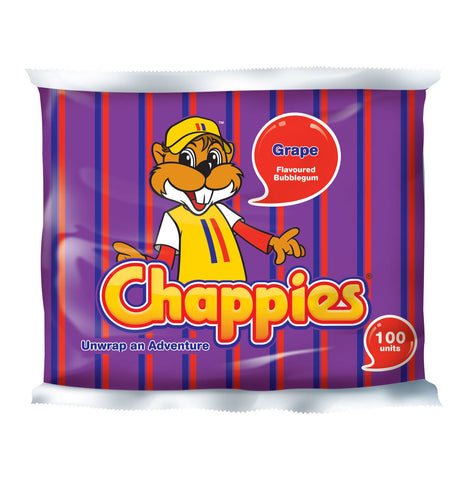 Chappies Bubblegum Grape (1 x 100)