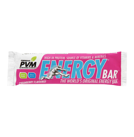 PVM Energy Bars Strawberry 45g