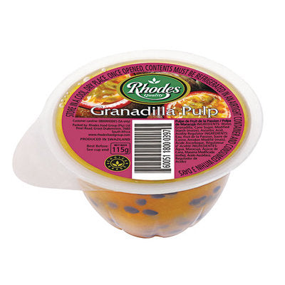 Rhodes Granadilla Pulp Cup 115g