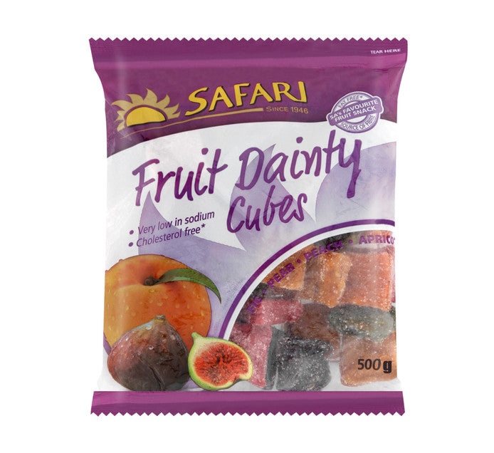 SAFARI Fruit Dainty Cubes 250g