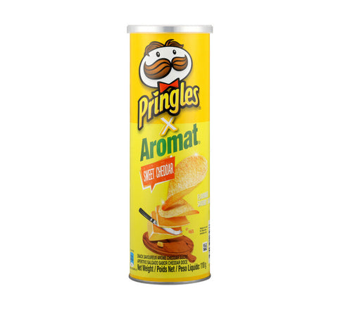 Pringles Potato Chips Aromat Sweet Cheddar (1 x 110g)