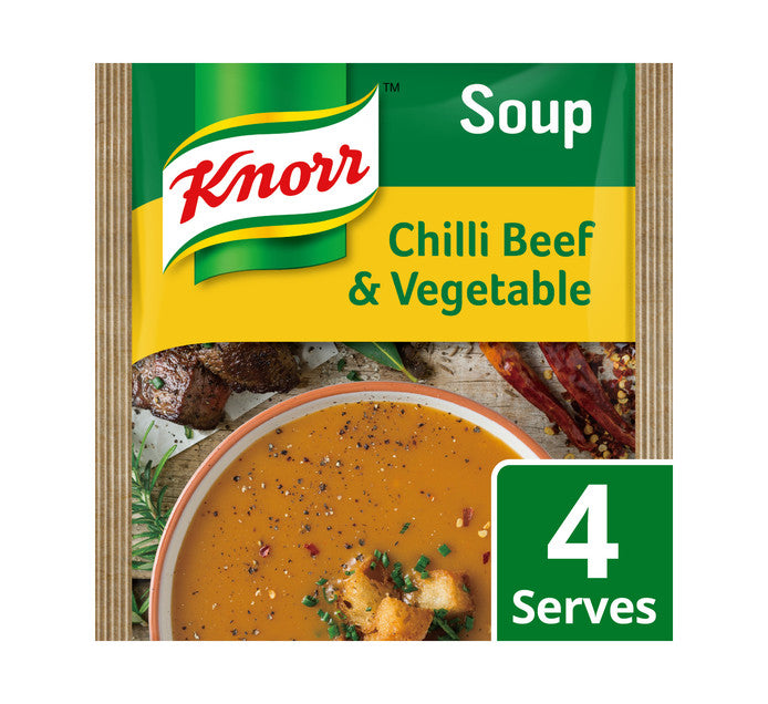 KNORR Soup Chilli Beef & Veg 50g