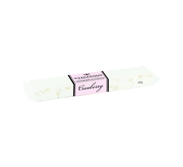WEDGEWOOD Nougat Bars Cranberry And Almond 100g