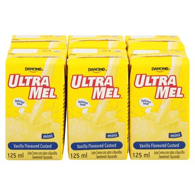 DANONE Ultramel Custard Vanilla (125ml x 6)