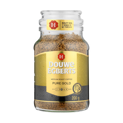 Moskee Onrustig Begrijpen Douwe Egberts Instant Coffee Pure Gold Medium Roast 200g | The Cape Grocer